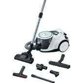 Bosch Serie 6 BGC41XHYG, 700 W, Zylinder-Vakuum, Trocken, Beutellos, 2,4 l, Hygienefilter