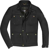 Merlin Yoxall II Gewachste Motorradjacke Schwarz Größe S