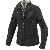 Spidi 4Season Lady Evo Dark Grün Schwarz CE Jacke Größe XL