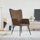 Prolenta Maison Exclusive - Relaxsessel Braun Stoff