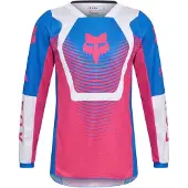 FOX 180 Collect Jugend Motocross Jersey, blau/pink, YXL