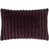TRAUMSCHLAF Dekokissenhülle Raya 40x60 cm | aubergine - lila