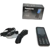Panasonic KX-TF200, Balken, Single SIM, 6,1 cm (2.4"), 0,3 MP, 1000 mAh, Schwarz