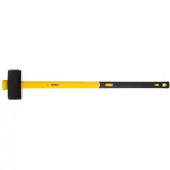 Toolland SH4K, Vorschlaghammer, Stahl, Glasfaser, Gummi, Schwarz, Gelb, 150 mm, 910 mm
