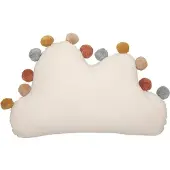Douceur D`Interieur Pompons Jj2723 Cushion Beige