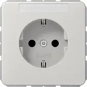 JUNG Steckdose 1f lgr glz CD UP IP20 BSF ZP CD1520BFNALG