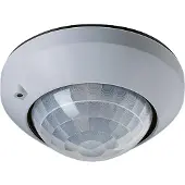 JUNG 3361AL KNX Präsenzmelder/Deckenwächter, Standard, 3,00 m, Thermoplast lackiert, Aluminium 3361 AL