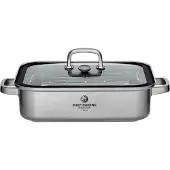 Chef Cuisine Aroma Dampfgarer / Bräter aus Edelstahl