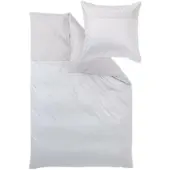 Curt Bauer Mako-Brokat Damast Bettwäsche Graceful 200x200 cm + 2x 70x90 cm | taupe - grau