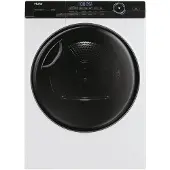 Haier I-Pro 5 Serie HD90-A3959, 9 kg Wärmepumpentrockner, Energieeffizienzklasse C, I-Refresh Dampftechnologie, Smarte App-Steuerung, deutsches Bedienfeld, reversierende Trommel