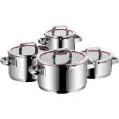 WMF Function 4 Kochgeschirr-Set 4-teilig, Induktion, Cromargan 0760046380