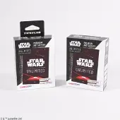 GameGenic Star Wars Unlimited Premium Art Sleeves – Card Back Red