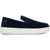 Tommy Hilfiger Slipper Modern Light Suede Loafer FM0FM05924 Dunkelblau