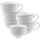 Villeroy & Boch Multipack Gray Pearl Frühstücksobertasse - 6 Stück