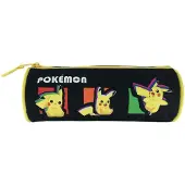 Nintendo Pokemon Federmäppchen rundes Mäppchen mit Reißverschluss