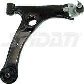 SPIDAN CHASSIS PARTS 50087 Querlenker Unten Vorne Rechts für TOYOTA COROLLA Verso (ZER, ZZE12, R1)
