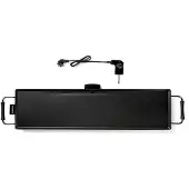 Melissa 16300030 - Teppanyaki Tischgrill - 90 x 23 cm Grillfläche - 5 Heizstufen