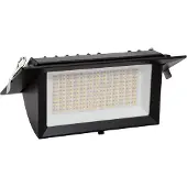 LEDKIA LED Downlight Schwenkbar Rechteckig Schwarz 3000K Warmweiß 60 W
