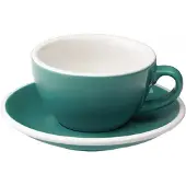 Loveramics Egg - Cappuccino 200 ml Cup and Saucer - Teal