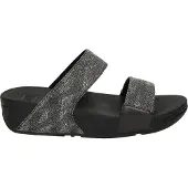 FitFlop Lulu Geo Glitz, Schwarz, Größe 38