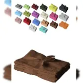 EXKLUSIV HEIMTEXTIL Handtuch 4er Set 50 x 100 cm Schokobraun