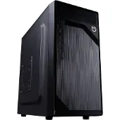 Hiditec ATX/mATX Semi-Tower Gehäuse CHA010032 Schwarz