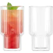 Bodum Glas Navalia Transparent 250 ml (Set von 2 Stück)