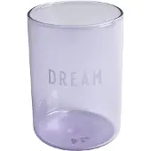 Design Letters - AJ Favourite Trinkglas, Dream / lila