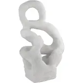 Mette Ditmer - Art Piece Skulptur, H 32 cm, off-white