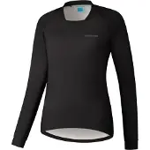 Shimano Woman's SAIKO Long Sleeve warm, black
