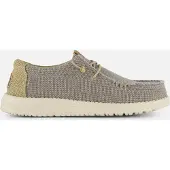 HEY DUDE Wally Braided Sportief - Grijs - Maat 46