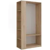 Vicco Kleiderschrank Elmo Sonoma 80 x 200 cm 2er Set, Model 61346