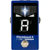Korg Pitchblack X Chromatisches Pedal-Stimmgerät Blau