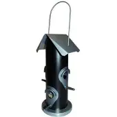 Ryom foderautomat t/fuglebl. rund metal 25 cm