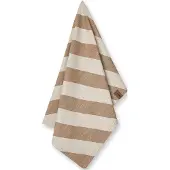 Humdakin Geschirrtuch Recycled Cotton Beige Candy (Set von 2 Stück)