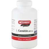 MEGAMAX Power & Sport L-Carnitin 1000 mg Tabletten, 120 St. Tabletten