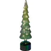Kaemingk Microled Baum d11h39cm-20l grün/weiß II