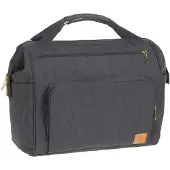 Lassig Wickeltasche Glam Goldie Twin Backpack Anthracite