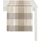 Apelt Tischläufer Basic 3042 48x135 cm | natur - beige