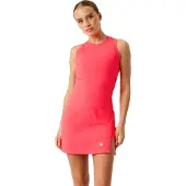 Björn Borg Tenniskleid Damen Ace Gerippt Diva Pink-S