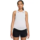 Nike AeroSwift Laufshirt Damen - weiß, schwarz, Größe XS (auch verfügbar in S, M)