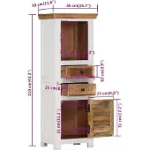 vidaXL Highboard