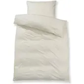 Doris Meyer Uni Interlock Jersey Bettwäsche 155x220 cm + 80x80 cm | taupe - grau