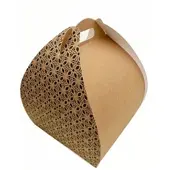 Monouso - Kraft Schmetterlingsbox für hohe Torten 25x25x32cm (25 Stück)