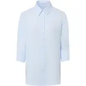 Marie Lund Leinenbluse Rihab in blau - 0056 | Gr.: 44