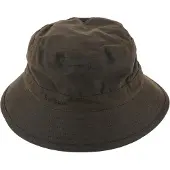 Barbour Fischerhut Wachs Sports Hat Herren Olive-XL