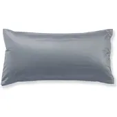 Doris Meyer Uni Interlock Jersey Bettwäsche Kissenbezug einzeln 40x60 cm | anthrazit - grau