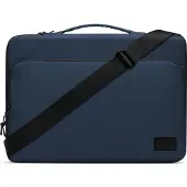 Gaston Luga Dash Cushioned Briefcase 16" - Dark Blue