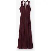 Sissy-Boy Maxi-Kleid - Dunkellila | Größe: XS