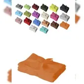 EXKLUSIV HEIMTEXTIL Gästehandtuch 4er Set 30 x 50 cm Terrakotta
